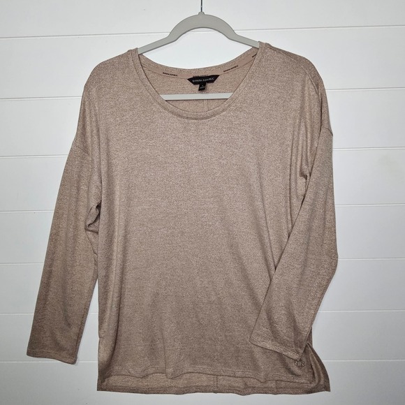 Banana Republic Sweater Women's Beige Small Rayon Polyester Blend - Picture 1 of 7